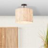 Brilliant Deckenleuchte Wimea 30 cm Schwarz und Holz