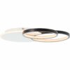 Brilliant LED-Deckenleuchte Davinson 55 cm Weiß und Schwarz