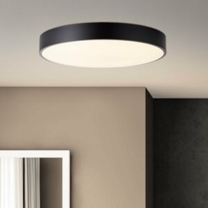 Brilliant LED-Deckenleuchte Slimline Ø 49 cm Weiß und Schwarz