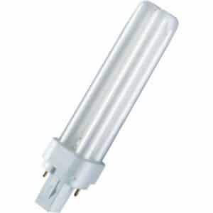 Osram Energiesparlampe Stabform flach G24d-1 / 10 W (600 lm) Neutralweiß