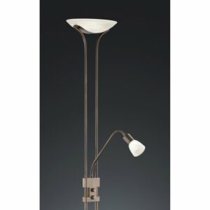 Trio LED-Fluter Rostfarbig antik Dimmer