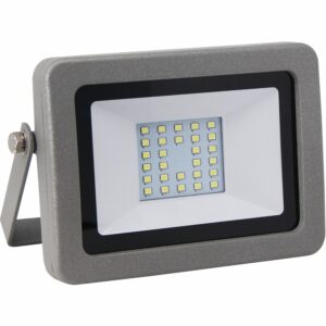 LED-Außenleuchte Flare Fluter 20 W Silber