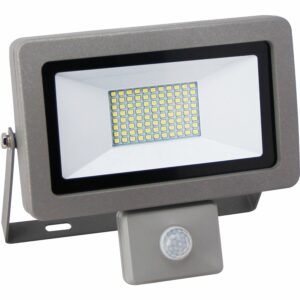 LED-Strahler mit Sensor Fluter Flare 30 W Silber