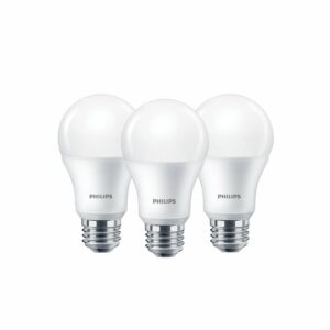 Philips LED-Leuchtmittel E27 Glühlampenform 8 W 3er Set 10
