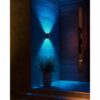 Philips Hue LED-Außenwandleuchte Resonate Schwarz