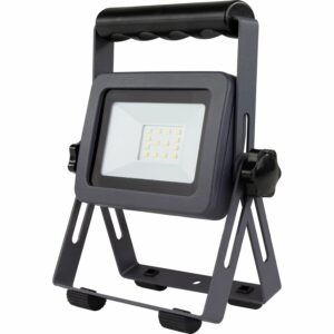 LED-Arbeitsleuchte Flare 10 W mit Ständer Silber-Anthrazit