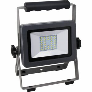 LED-Arbeitsleuchte Flare 20 W mit Ständer Silber-Anthrazit