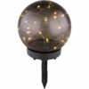 Globo LED-Solaraußenleuchte Kugel Ø 15 cm mit Lichterkette 20-flammig