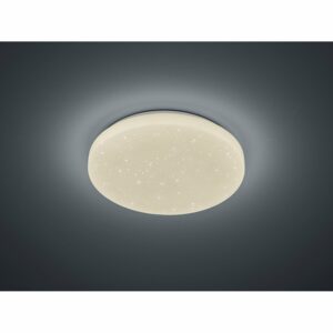 LED-Deckenlampe Chara Weiß 1-flammig 12 W 1000 lm