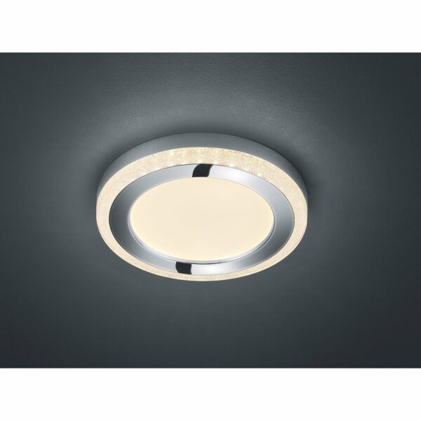 LED-Deckenlampe Slide Weiß 2-flammig 16 W 1600 lm warmweiß