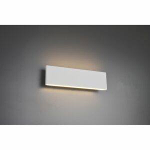 Trio LED-Wandlampe Concha Weiß matt 2-flammig 6 W