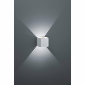 Trio LED-Wandlampe Louis Aluminium gebürstet 1-flammig 4