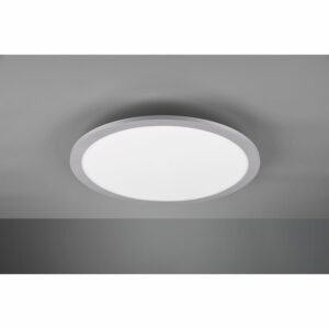 Trio LED-Deckenleuchte Tiberius titanfarbig Ø 40 cm