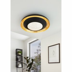 Eglo LED-Deckenleuchte Canicosa 2 Gold-Schwarz Ø 49