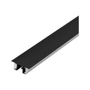 Eglo Alu Wandaufbauprofil Oben/Unten Schwarz Surface Profil 4 Länge 1000 mm