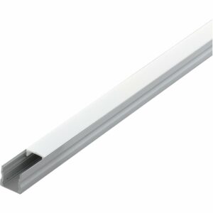 Eglo Alu LED-Aufbauprofil Diffuser Weiß Surface Profil 2 Länge 2000 mm