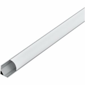 Eglo LED-Eckprofil Alufarben Diffuser Weiß Corner Profile 1 Länge 1000 mm