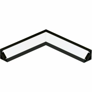 Eglo Alu Eckverbinder Links für LED-Eckprofil 2 Schwarz Corner Connector