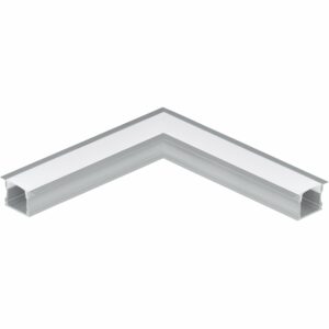 Ego Alu Eckverbinder für LED-Einbauprofil 2 Alufarben Corner Connector