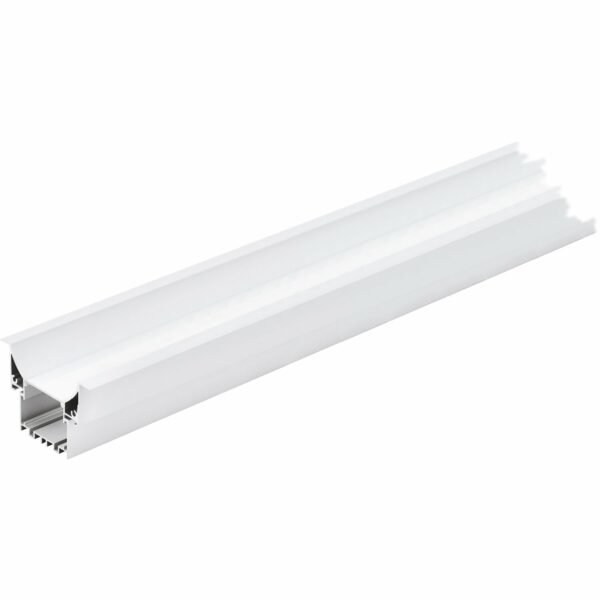 Eglo Alu LED-Einbauprofil Groß Weiß Diffuser Recessed Profil 3 Länge 1000 mm