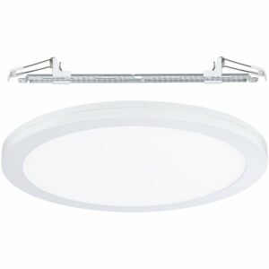 Paulmann flexibles LED-Ein/Aufbaupanel Cover-it Weiß matt rund Ø 330 mm 4000 K