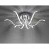 LED-Deckenleuchte Valerie Chrom Ø 67 cm