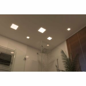 Paulmann LED-Einbaupanel Veluna VariFit eckig 75x75 mm 4