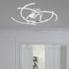 Fischer & Honsel LED-Deckenleuchte Visby Chromfarben