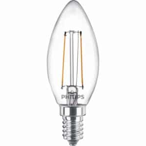 Philips LED-Leuchtmittel E14 Kerzenform 2 W 250 lm 2er Set 9