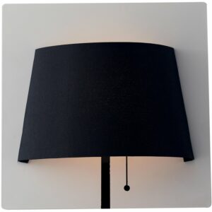 Luce Design LED-Wandlampe Wharol in Weiß-Schwarz