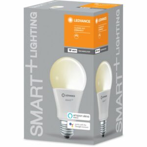 Ledvance Smart+ WiFi LED-Lampe Kolbenform E27/12W 1521lm Warmweiß dimmbar