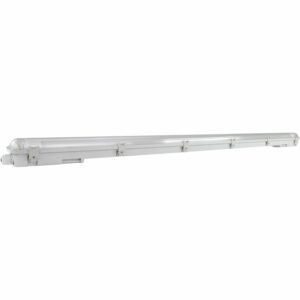 REV Ritter LED-Feuchtraumleuchte Omega Plus 1800 lm 6500 K 128 cm IP65 Grau