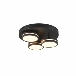 Trio LED-Deckenleuchte Franklin anthrazit