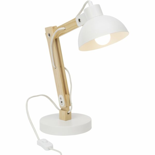 Brilliant Tischlampe Moda E27  Weiß 41