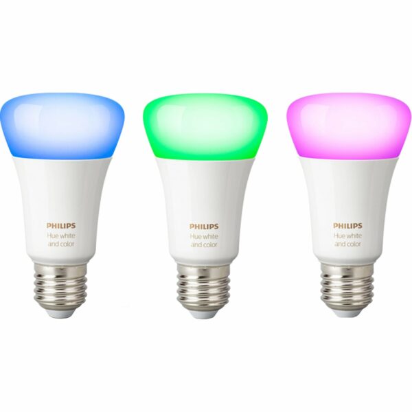 Philips Hue LED-Lampen White & Color 3er-Set RGBW E27/ 9