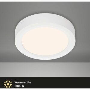 Briloner LED-Decken-& Wandlampe Fire Weiß Ø 17 cm