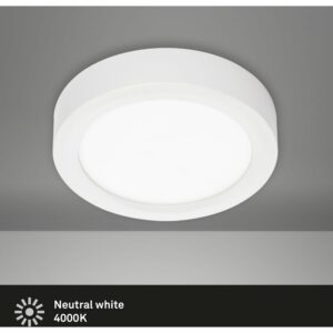 Briloner LED-Decken-& Wandlampe Fire Weiß Metall- Kunststoff