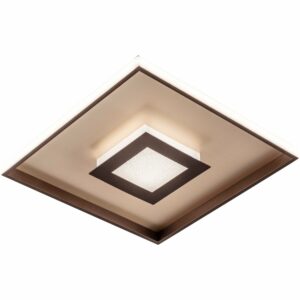 Fischer & Honsel LED-Deckenleuchte Bug 1x 28 W Gold-Rost 3300 lm