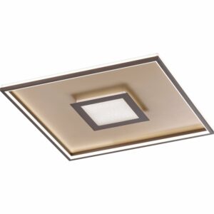 Fischer & Honsel LED-Deckenleuchte Bug 1x 45 W Gold-Rost 5700 lm