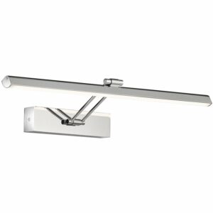 Fischer & Honsel LED-Wandleuchte Baabe 1x 9 W Chrom 960 lm