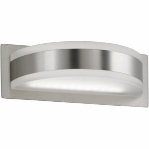 Fischer & Honsel LED-Wandleuchte Puk TW 1x 7 W Weiß-Nickel 650 lm