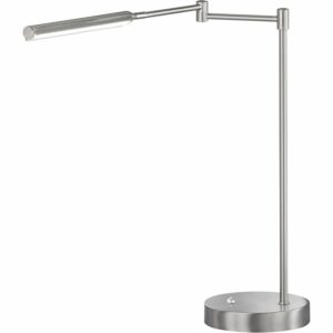 Fischer & Honsel LED-Tischleuchte Nami 1x 6 W Nickel 730 lm