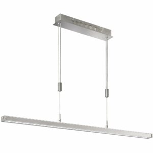 Fischer & Honsel LED-Pendelleuchte Vitan TW 1x 15 W Nickel 3500 lm