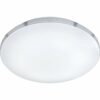 Trio LED-Deckenleuchte Apart 100 mm x 410 mm x 410 mm Chrom