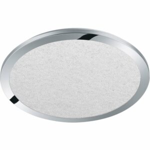 Trio LED-Deckenleuchte Cinzia 400 mm x 30 mm Chrom