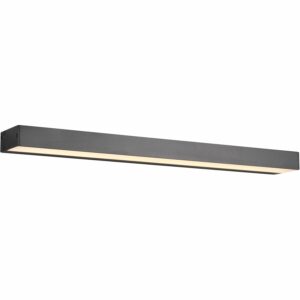 Trio LED-Wandleuchte Rocco 36 mm x 600 mm x 80 mm Schwarz Matt