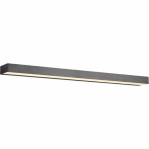 Trio LED-Wandleuchte Rocco 36 mm x 900 mm x 80 mm Schwarz Matt