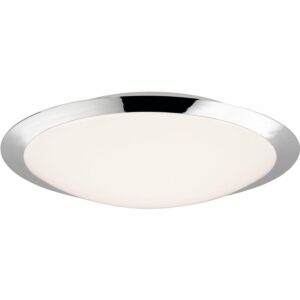 Trio LED-Deckenleuchte Umberto 100 mm x 420 mm x 420 mm Chrom