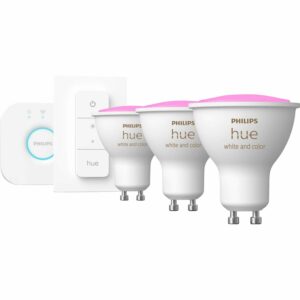 Philips Hue LED GU10 3er Starter-Set White & Color Ambiance inkl. Dimmer 4