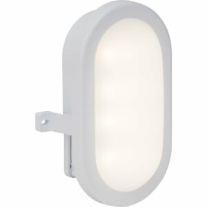 Brilliant LED-Außen-Wandlampe Tilbury Weiß